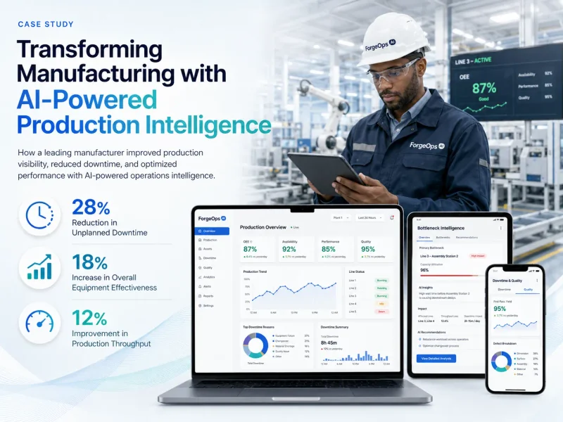 ForgeOps AI case study card
